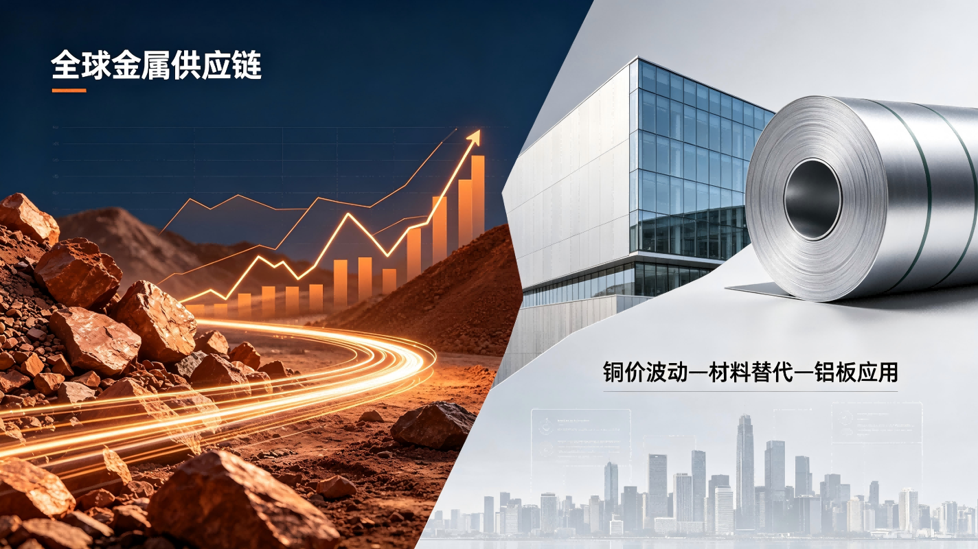 抢铜潮下材料迭代，铝板重塑建筑装饰新范式